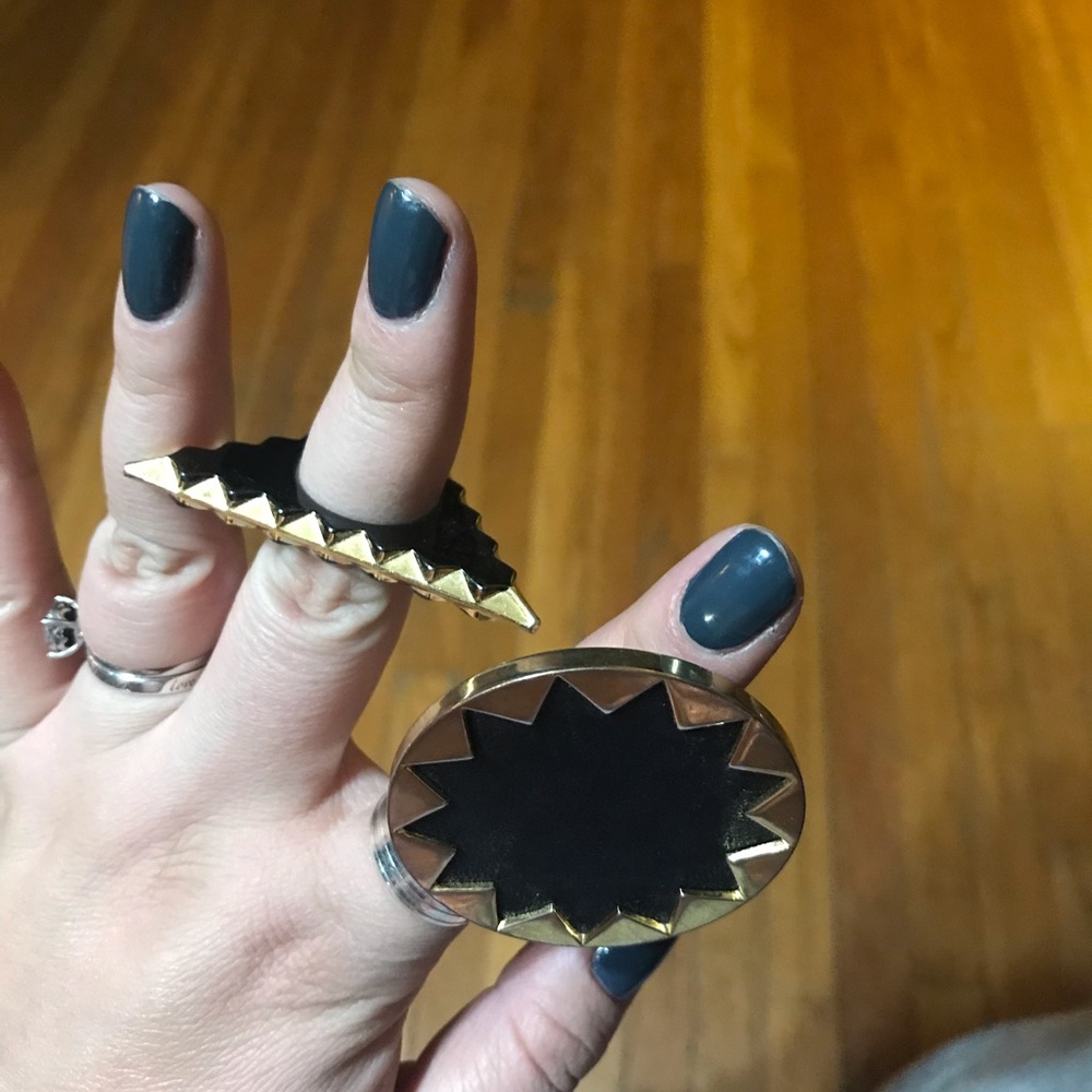 House of Harlow rings by Nicole Richie